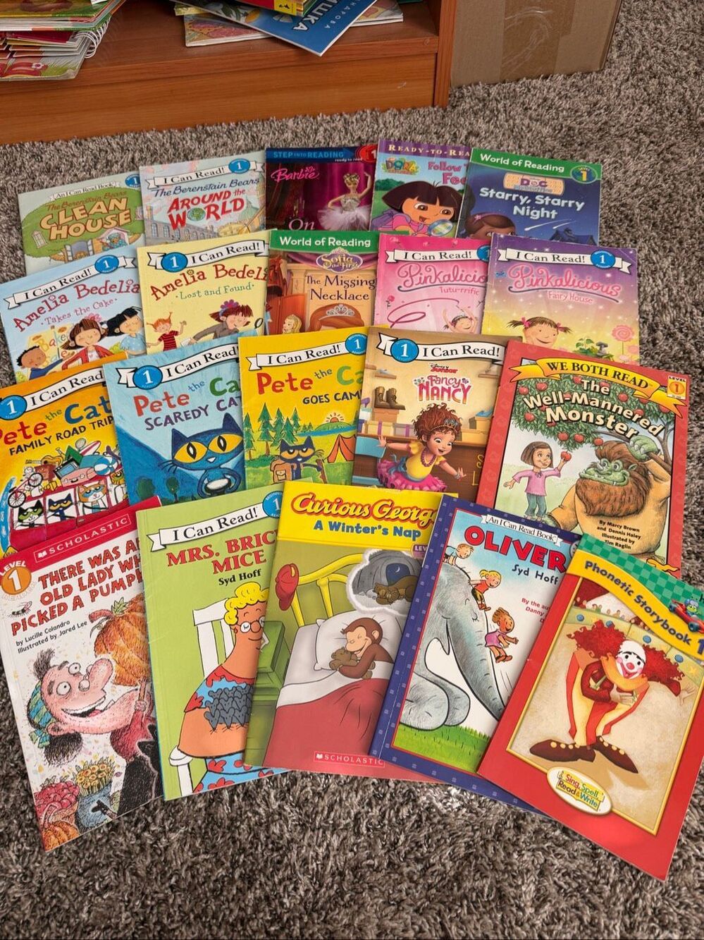 Bundle 20 kids books I can read level 1